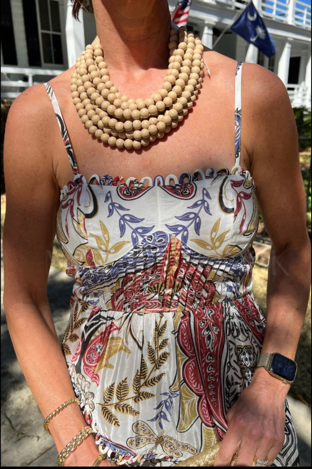 Lovell necklace, brown