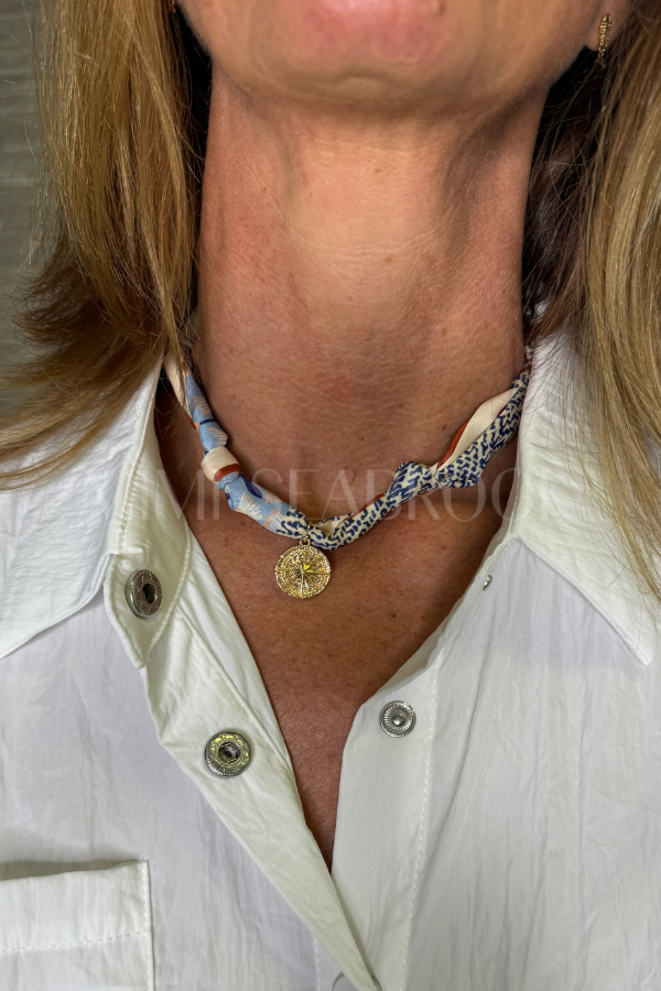 Palawan Scarf Necklace