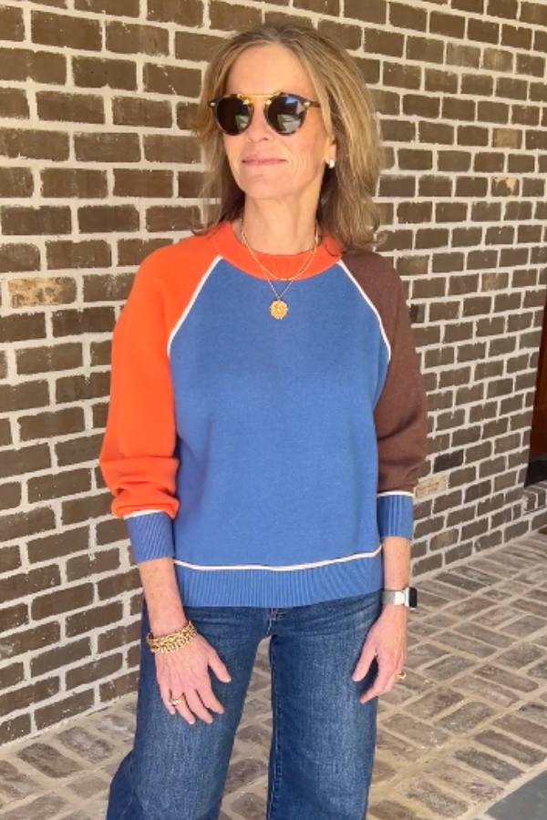 McReavy sweater, blue multi