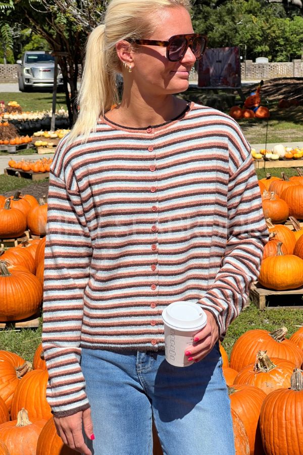 Barker sweater, brown