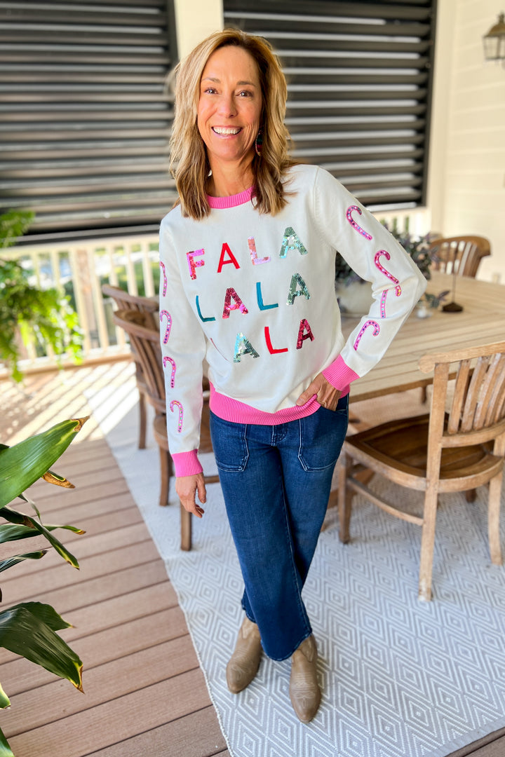 FALALA Candy Cane sweater