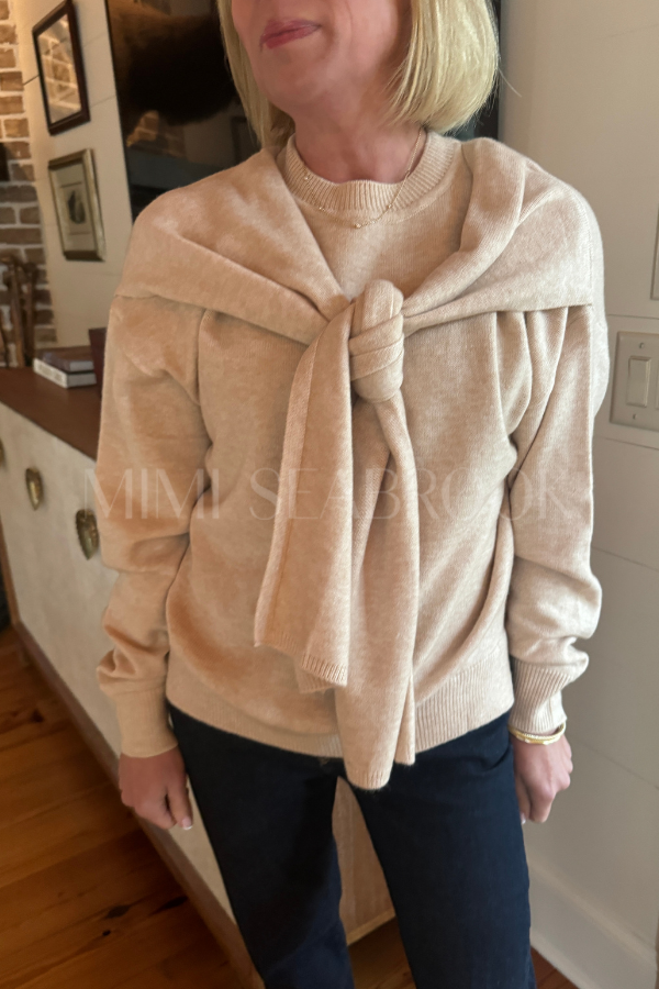 Abbott sweater, light beige