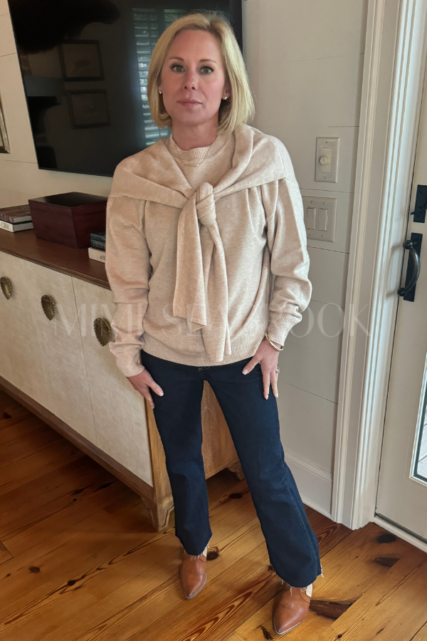 Abbott sweater, light beige