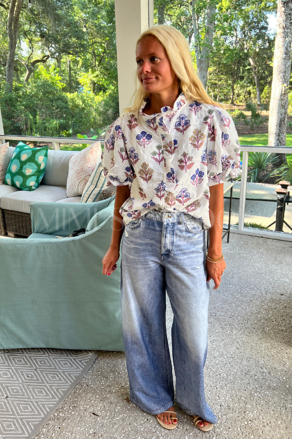 Aberdale top, violet