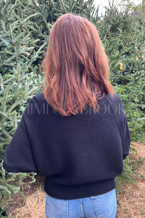 Adele sweater, black