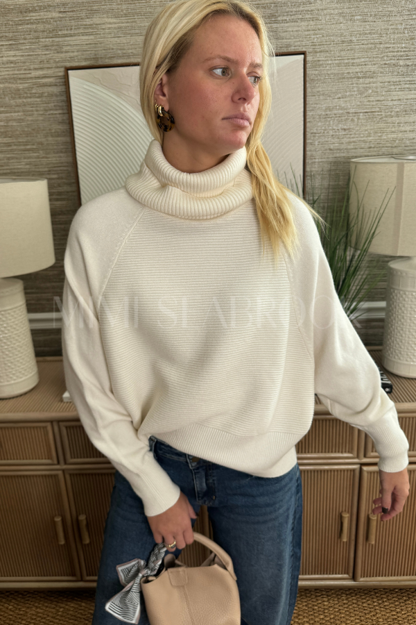 Adele sweater, ivory