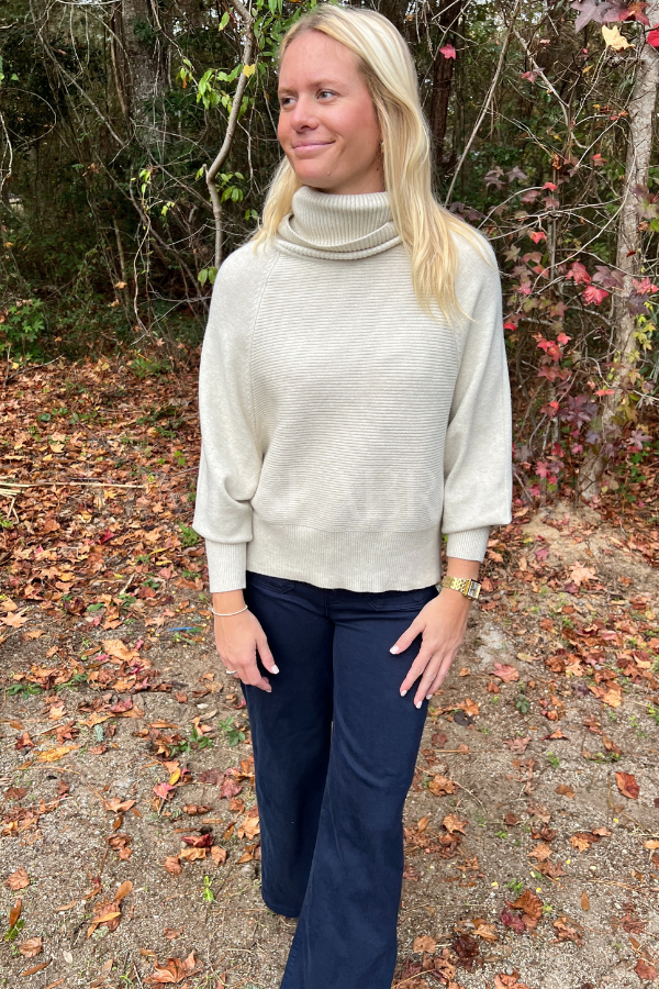 Adele sweater, oatmeal