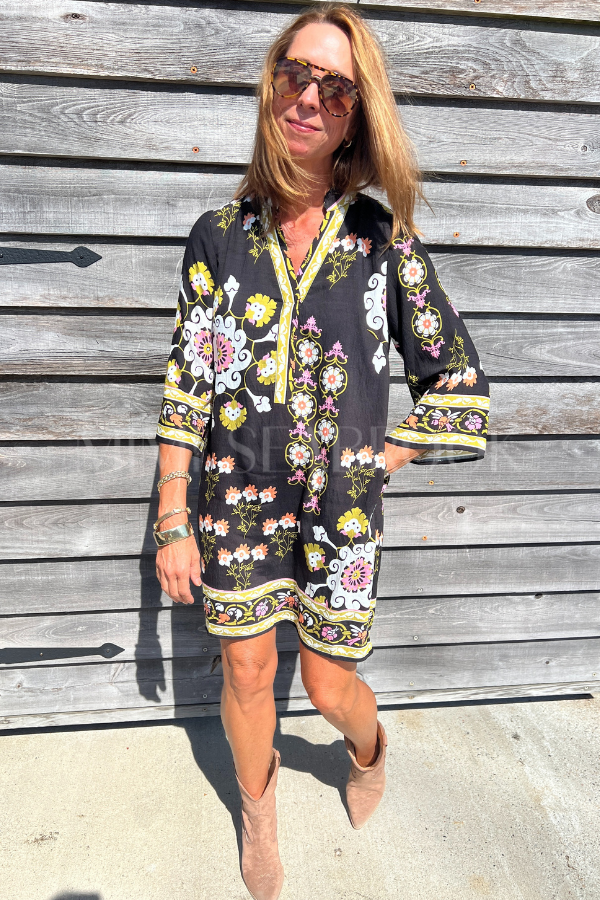 Admiral dress, black