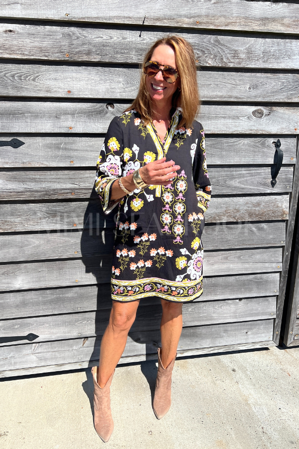 Admiral dress, black