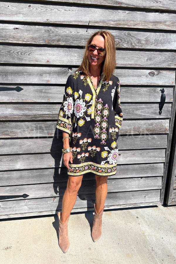 Admiral dress, black