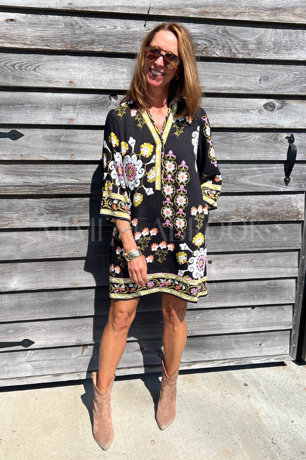 Admiral dress, black