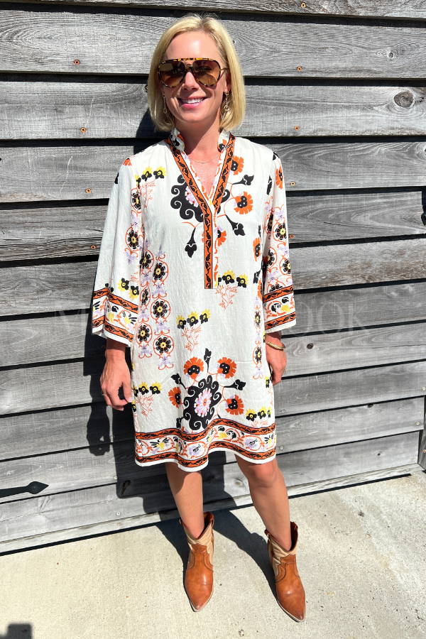 Admiral dress, white