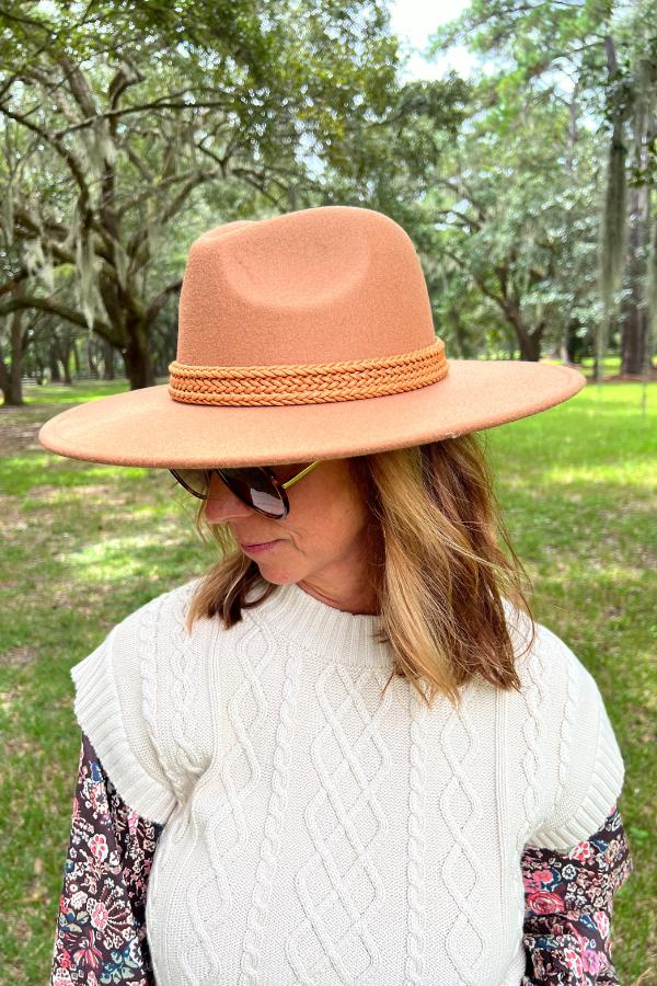 Adrianna hat, tan