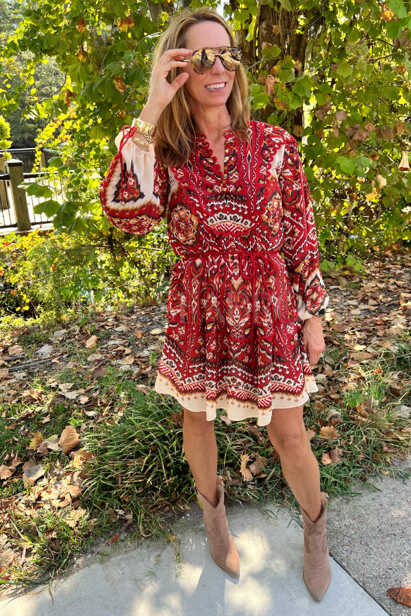 Ainika Pineapple Tapestry Mini Dress by Farm Rio