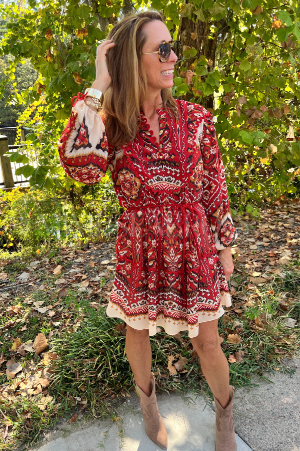 Ainika Pineapple Tapestry Mini Dress by Farm Rio