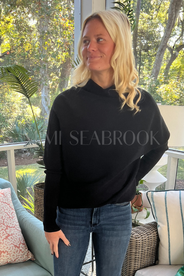 Alana sweater, black