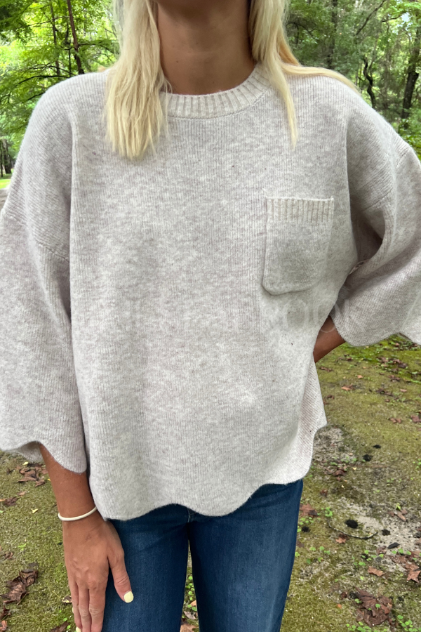 Alicia sweater, oatmeal