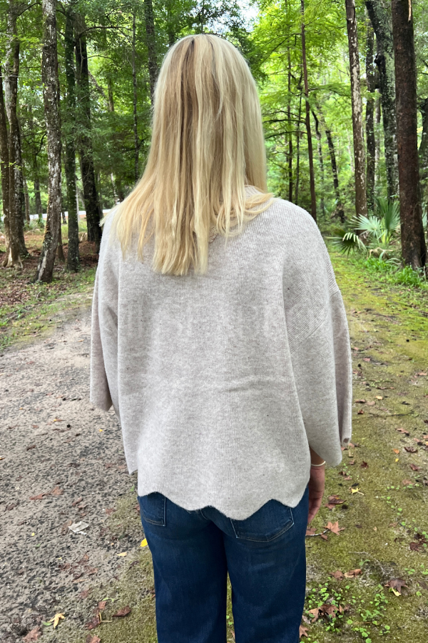 Alicia sweater, oatmeal