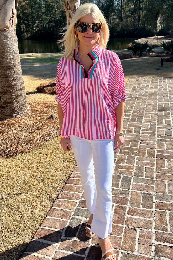 Alton top, pink