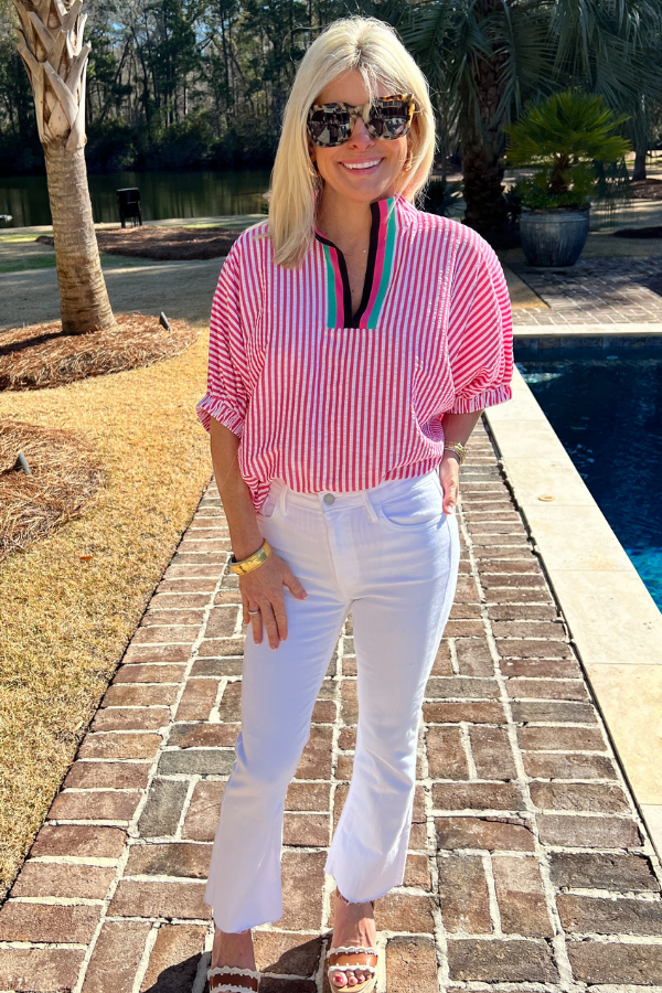 Alton top, pink