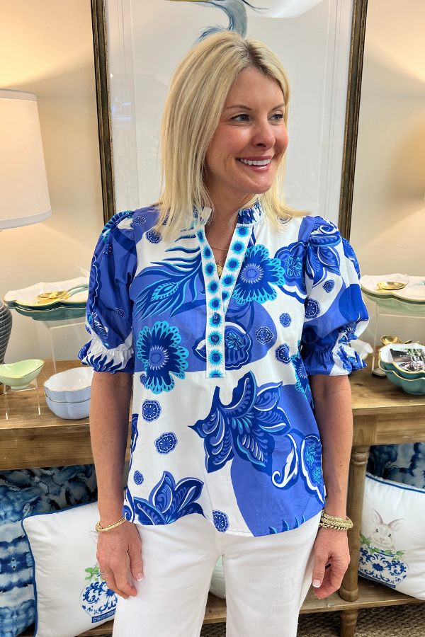 Amy Top, porcelain print
