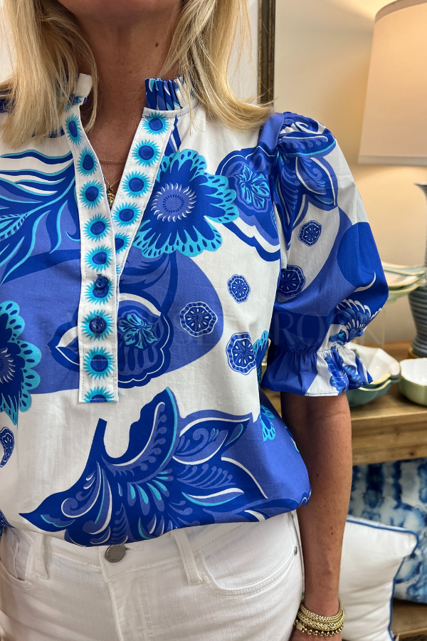 Amy Top, porcelain print