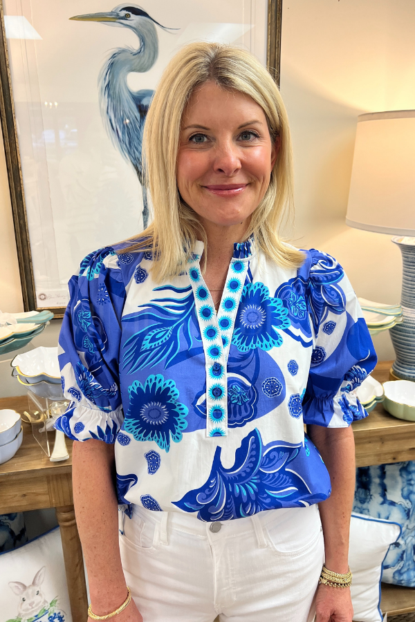 Amy Top, porcelain print
