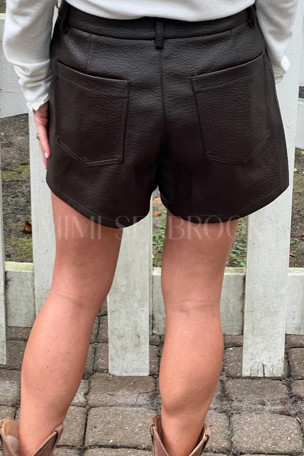 Ansley skort, chocolate brown