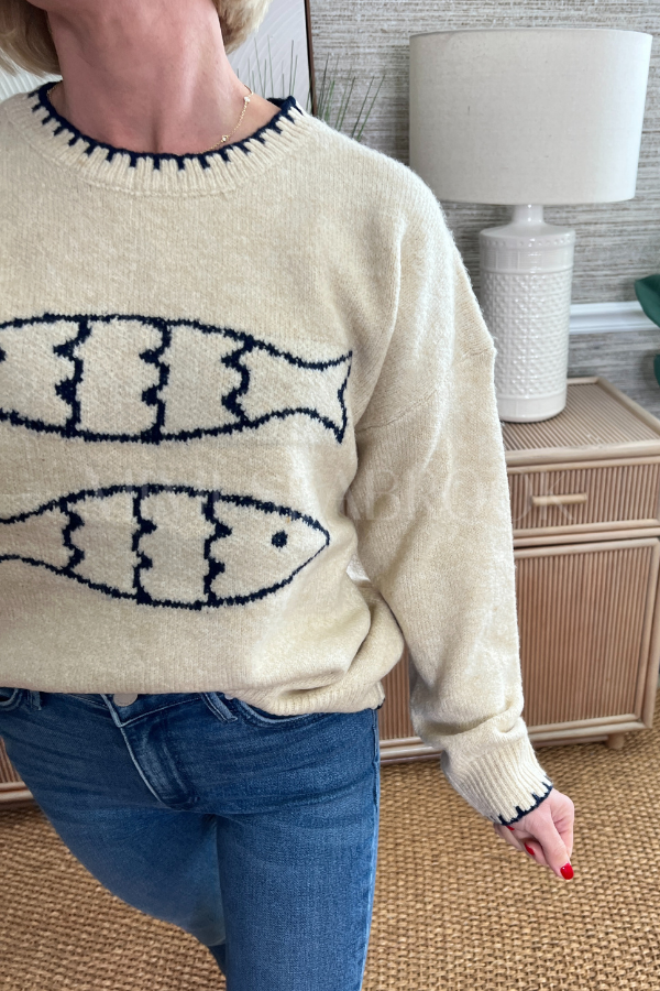 Aquatic sweater