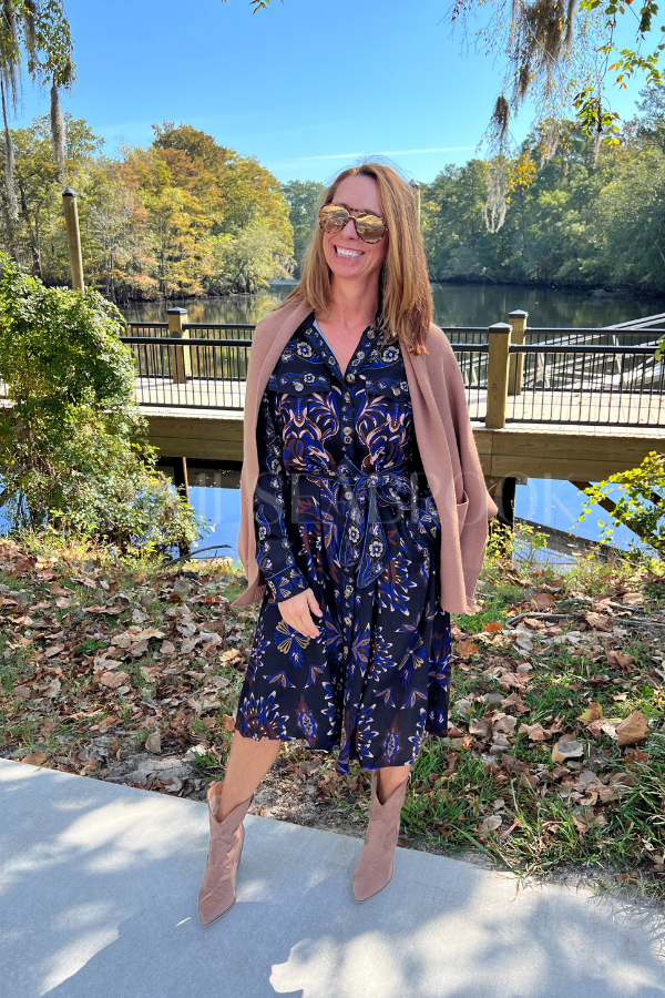 Arabesque Mix Scarves Midi Dress by Farm Rio