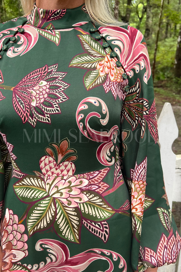 Arabesque Paradise Floral Mini Dress by Farm Rio
