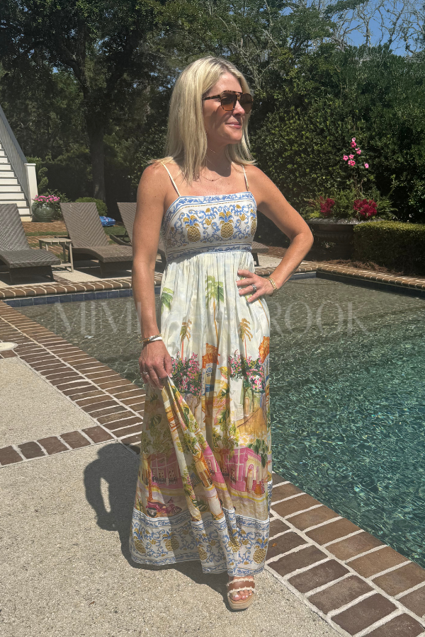 Aracati Multicolor Maxi Dress by Farm Rio