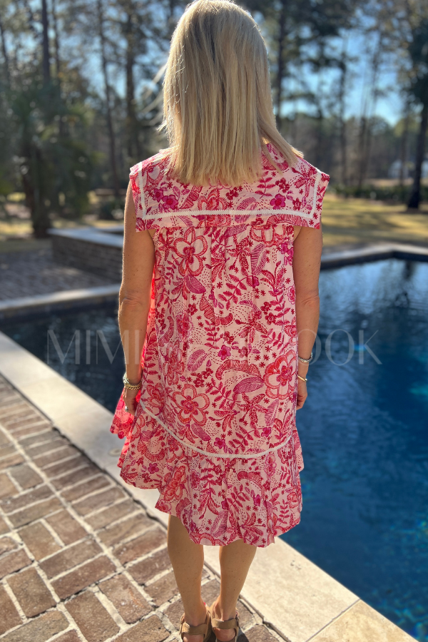 Arlington dress, pink