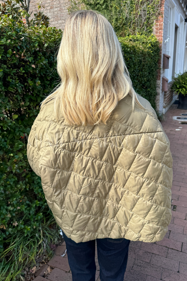 Arya jacket, olive taupe