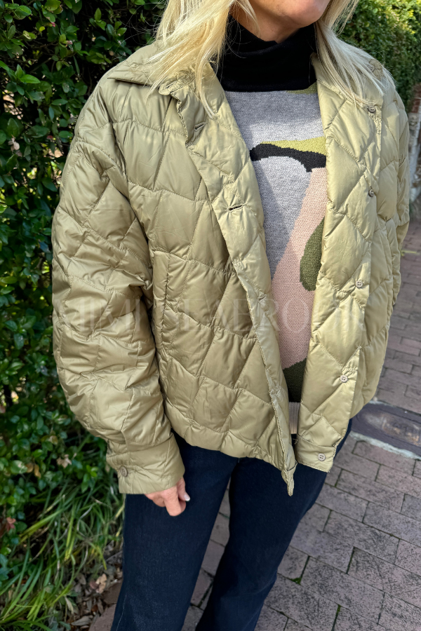 Arya jacket, olive taupe