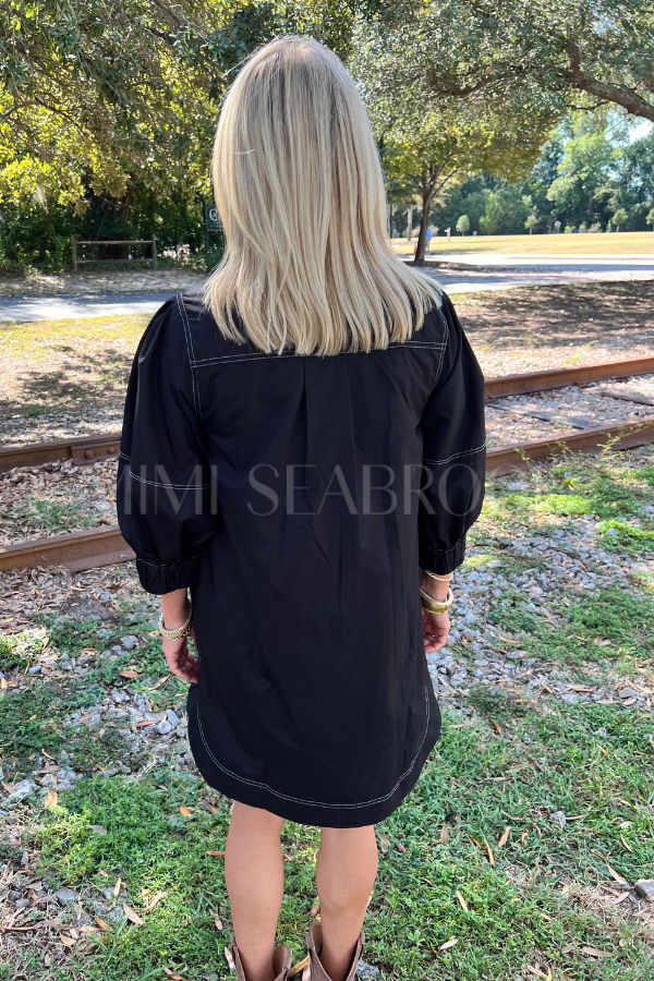 Ashleigh dress, black