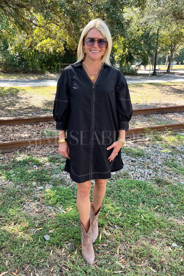 Ashleigh dress, black