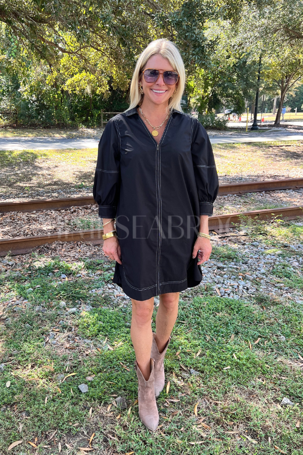 Ashleigh dress, black