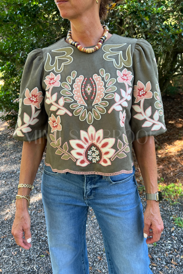 Aspen Suede Top