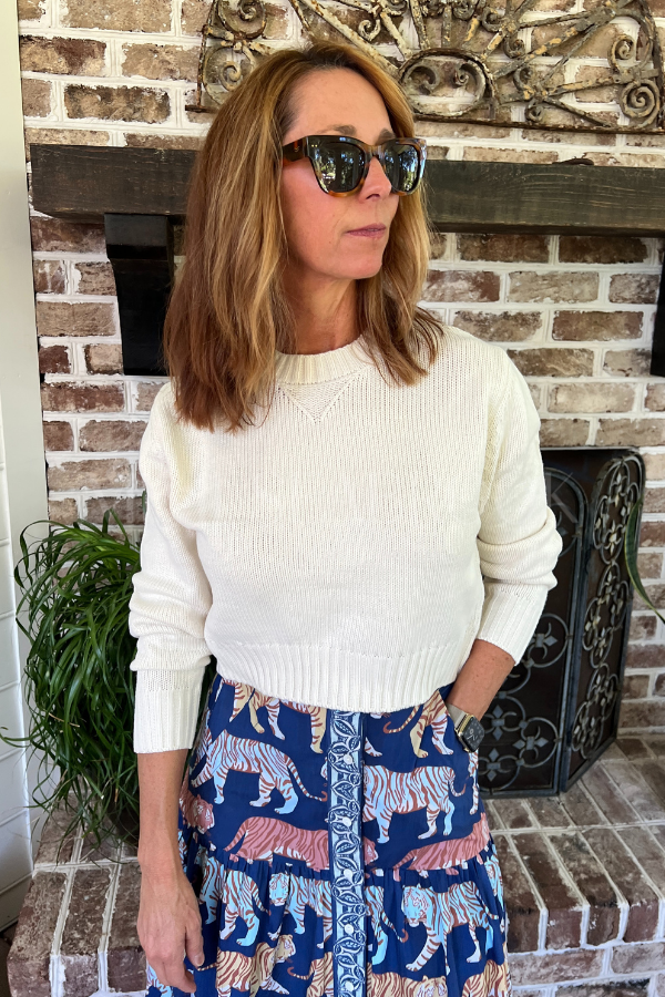 Aubrie sweater, cream