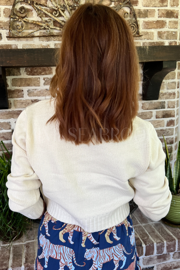 Aubrie sweater, cream