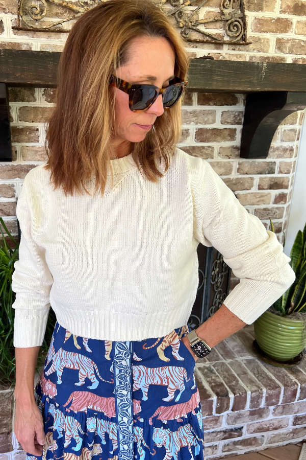 Aubrie sweater, cream