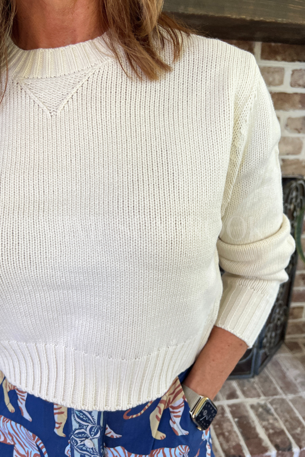 Aubrie sweater, cream