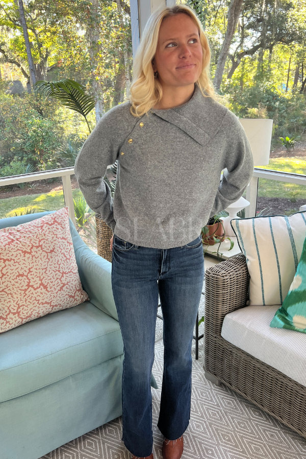 Austyn sweater, heather grey