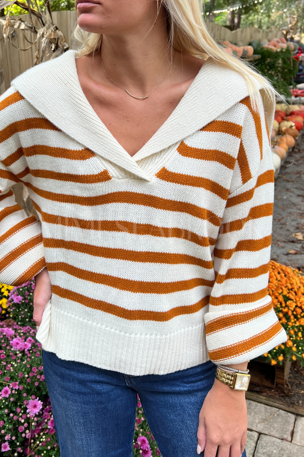 Avah sweater, caramel