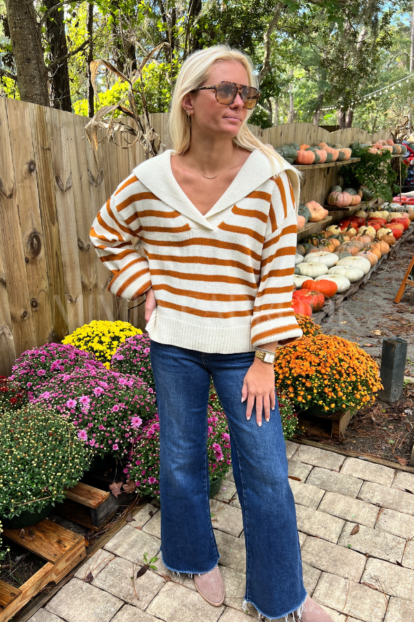 Avah sweater, caramel