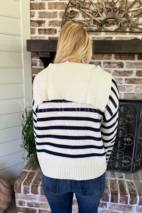 Avah sweater, navy