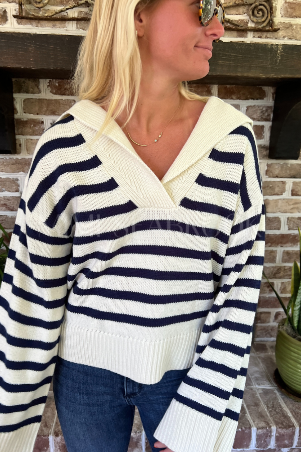 Avah sweater, navy