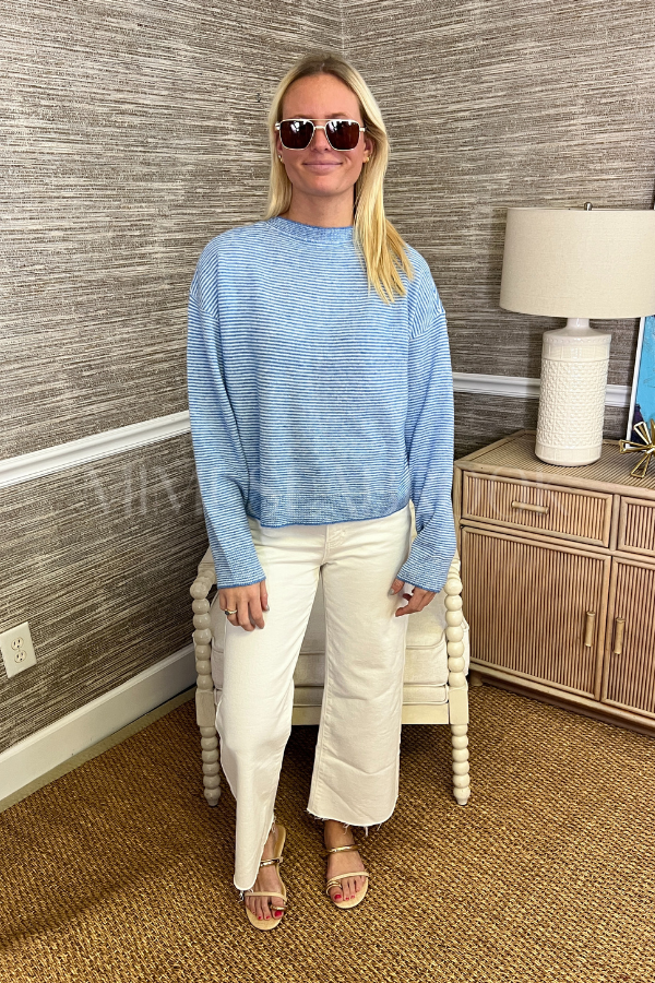 Babette sweater, coastal