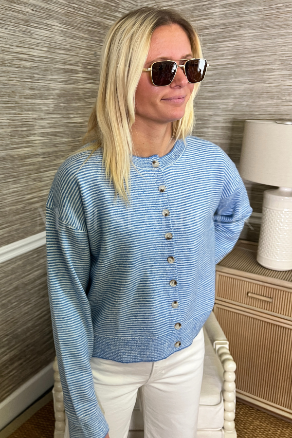 Babette sweater, coastal